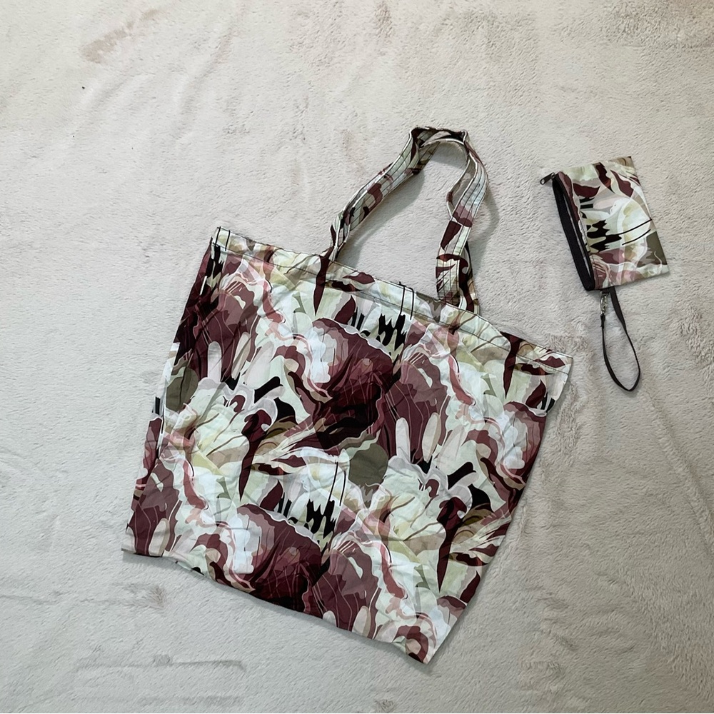 NaRaYa PackableTote Bag with Pouch 100% cotton